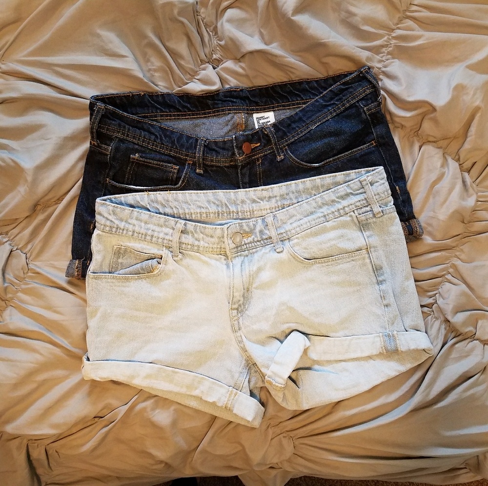 H&m denim shorts bundle